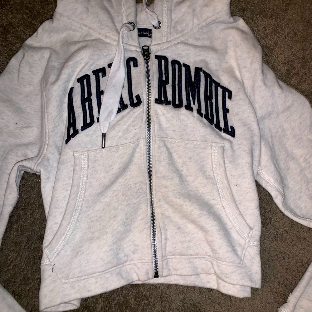Cropped hoodie